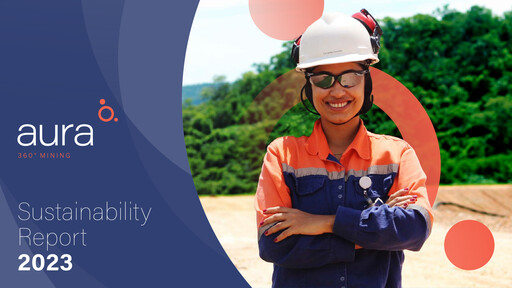 Thumbnail Aura Minerals Sustainability Report 2023
