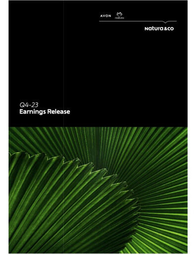 Miniature Natura Cosméticos S.A. Rapport trimestriel 2023-q4