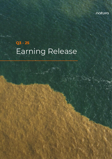 Miniature Natura Cosméticos S.A. Rapport trimestriel 2025-q3
