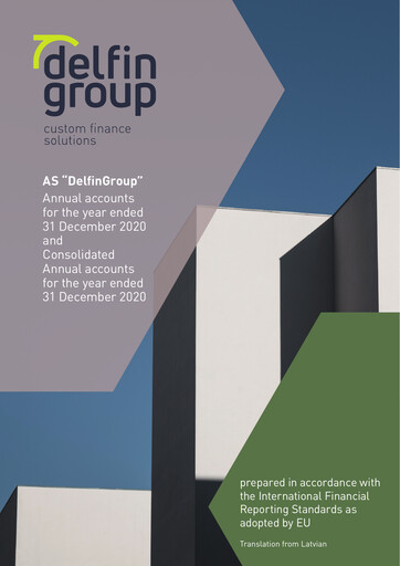 Thumbnail DelfinGroup AS Annual Report 2020