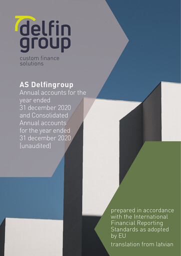 Thumbnail DelfinGroup AS Financial Report 2020