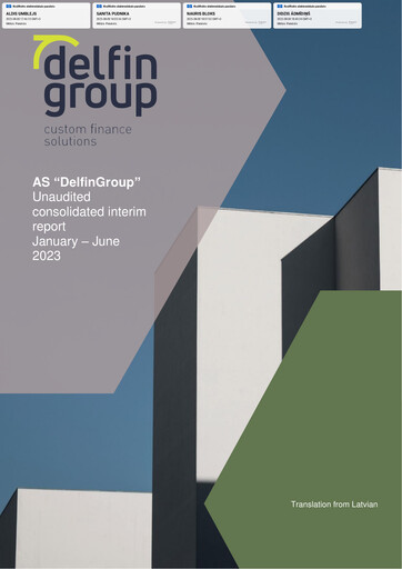 Thumbnail DelfinGroup AS Half-year Report 2023-h1