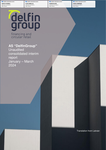 Thumbnail DelfinGroup AS Quarterly Report 2024-q1