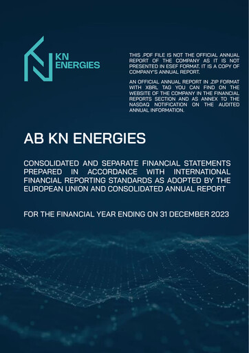 Thumbnail AB KN Energies Annual Report 2023