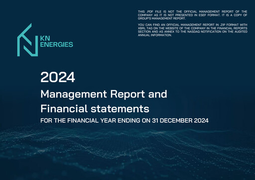 Thumbnail AB KN Energies Annual Report 2024
