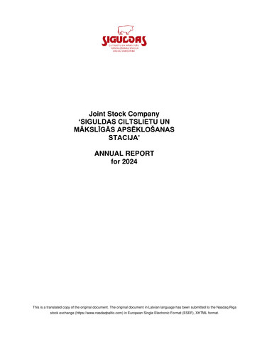 Vorschaubild AS Siguldas Ciltslietu Un Maksligas Apseklosanas Stacija Jahresbericht 2024