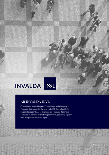 Thumbnail Invalda INVL, AB Annual Report 2015