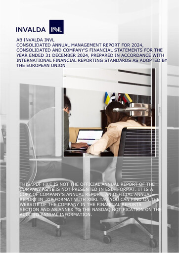 Thumbnail Invalda INVL, AB Annual Report 2024