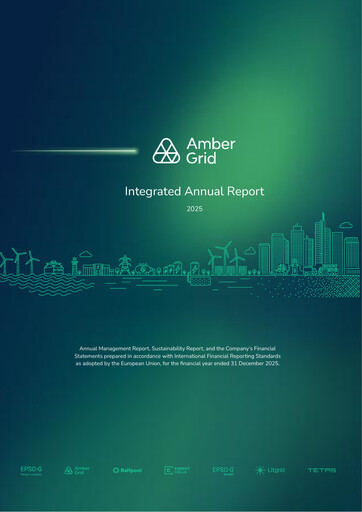 Thumbnail AB Amber Grid Integrated Report 2025
