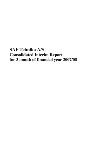 Thumbnail SAF Tehnika A/S Quarterly Report 2007-2008-q1