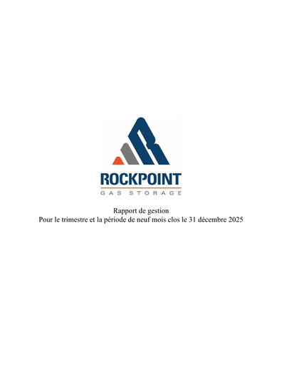 Thumbnail Rockpoint Gas Storage Quarterly Report 2026-q3