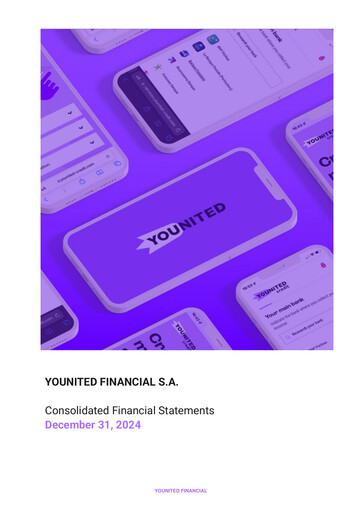 Thumbnail Younited Financial Financial Statement 2024