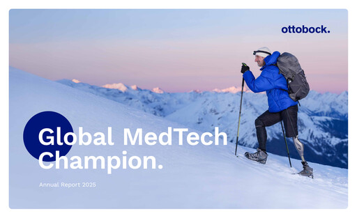Vorschaubild Ottobock Jahresbericht 2025