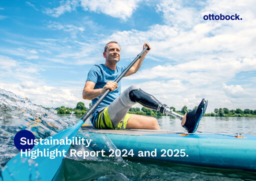 Thumbnail Ottobock Sustainability Report 2024-2025