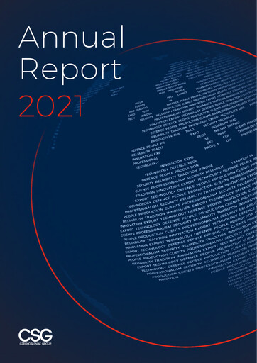Vorschaubild CSG N.V. (The Czechoslovak Group) Jahresbericht 2021