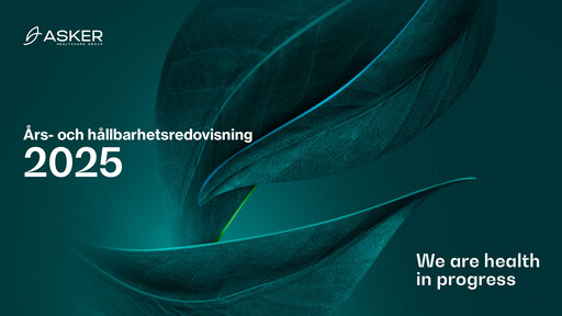 Miniature Asker Healthcare Group AB Rapport annuel 2025
