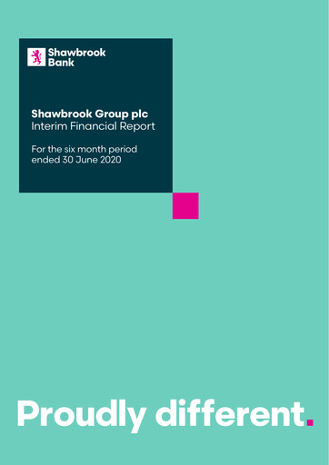 Thumbnail Shawbrook Group PLC Half-year Report 2020-h1