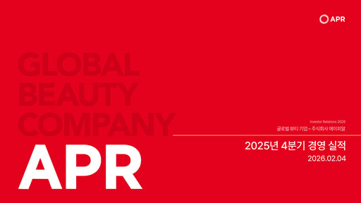 Miniature APR Co., Ltd. Rapport trimestriel 2025-q4