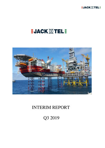Vorschaubild Jacktel AS Quartalsbericht 2019-q3