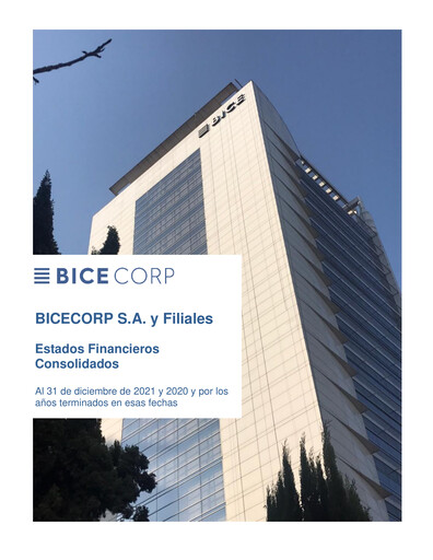 Miniature Bicecorp Bilan financier 2021