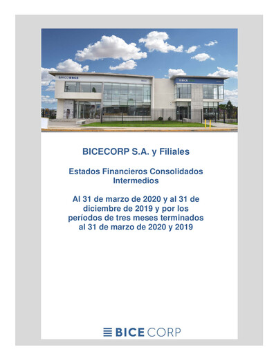 Miniature Bicecorp Rapport trimestriel 2020-q1