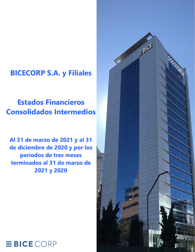 Miniature Bicecorp Rapport trimestriel 2021-q1