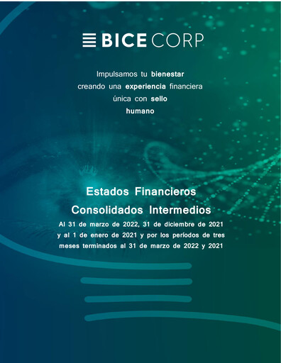 Miniature Bicecorp Rapport trimestriel 2022-q1