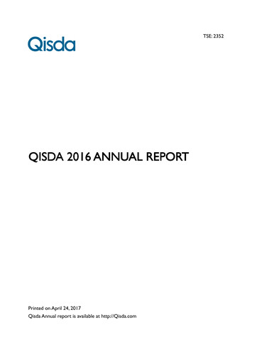 Thumbnail Qisda Corporation Annual Report 2016