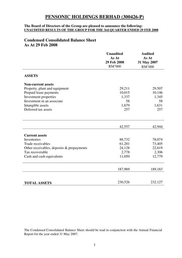 Thumbnail Pensonic Holdings Berhad Quarterly Report 2008-q3