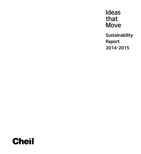Miniature Cheil Worldwide Inc. Rapport de durabilité 2014-2015