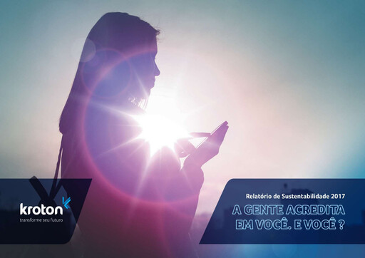 Thumbnail Cogna Educação Sustainability Report 2017