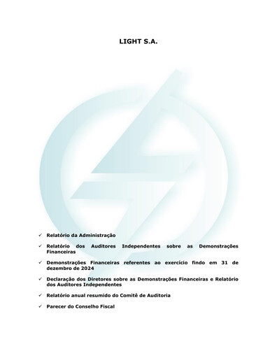 Vorschaubild Light S.A. Finanzmitteilung 2024