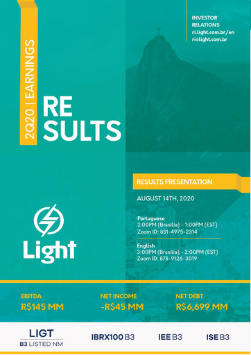 Vorschaubild Light S.A. Quartalsbericht 2020-q2