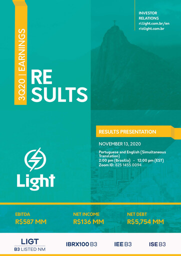 Vorschaubild Light S.A. Quartalsbericht 2020-q3