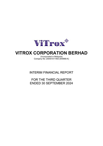 Thumbnail ViTrox Corporation Quarterly Report 2024-q3
