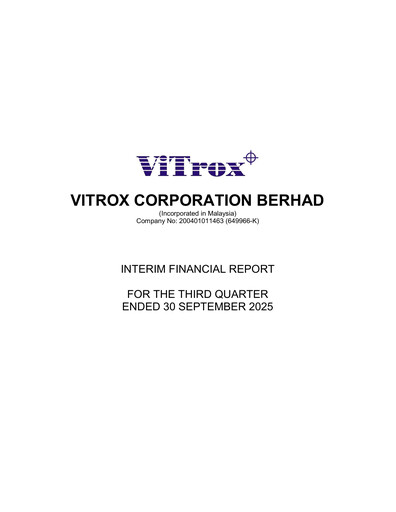 Thumbnail ViTrox Corporation Quarterly Report 2025-q3