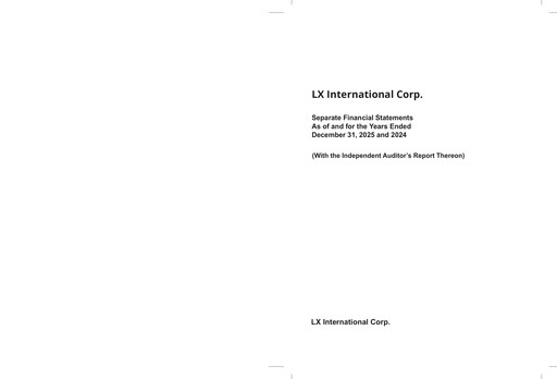 Thumbnail LX International Financial Statement 2025