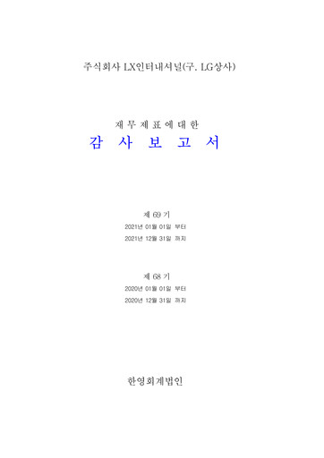 Thumbnail LX International Financial Statement 2021