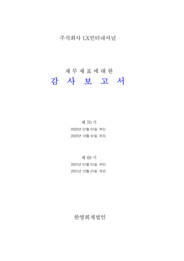 Thumbnail LX International Financial Statement 2022