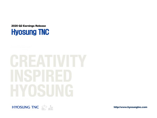 Thumbnail Hyosung TNC Corporation Quarterly Report 2020-q2