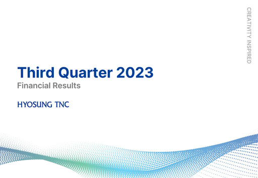 Thumbnail Hyosung TNC Corporation Quarterly Report 2023-q3
