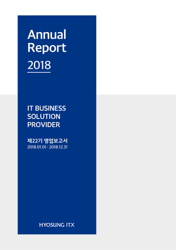 Vorschaubild Hyosung ITX Finanzbericht 2018
