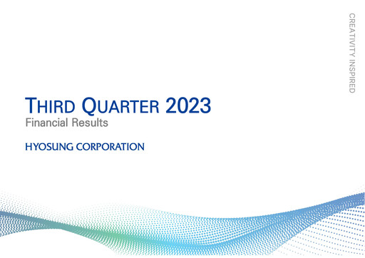 Thumbnail Hyosung Corporation Quarterly Report 2023-q3