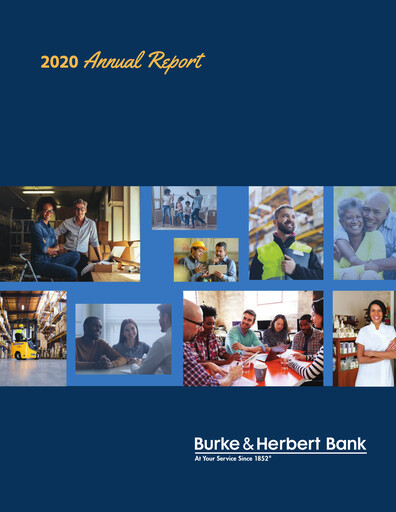 Thumbnail Burke & Herbert Financial Services Annual Report 2020