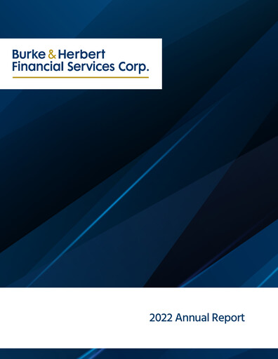Thumbnail Burke & Herbert Financial Services Annual Report 2022