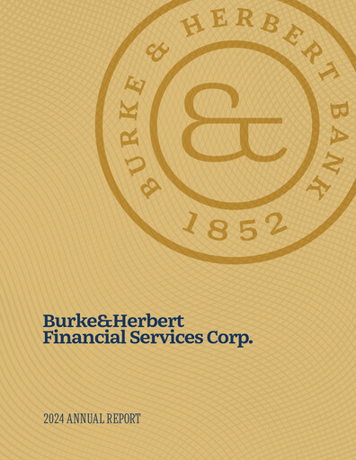 Thumbnail Burke & Herbert Financial Services Annual Report 2024