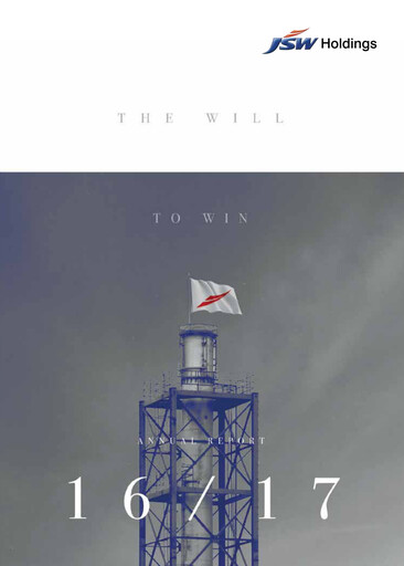 Thumbnail JSW Holdings Annual Report 2016-2017