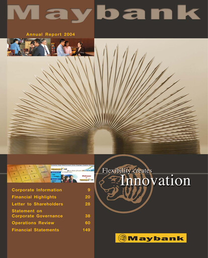 Thumbnail Maybank Annual Report 2004
