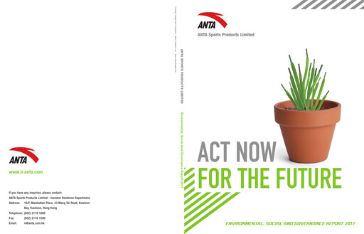 Thumbnail Anta Sports
 ESG Report 2017