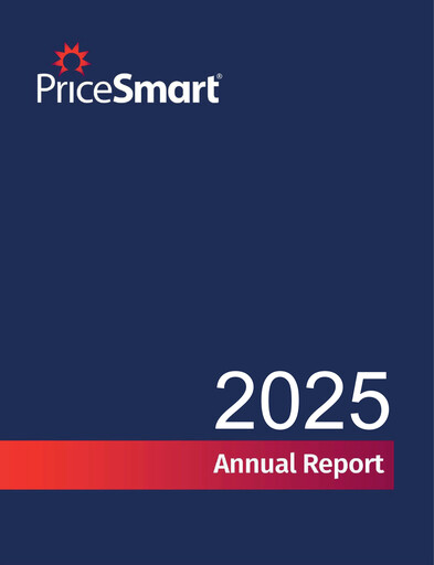 Thumbnail PriceSmart
 Annual Report 2025